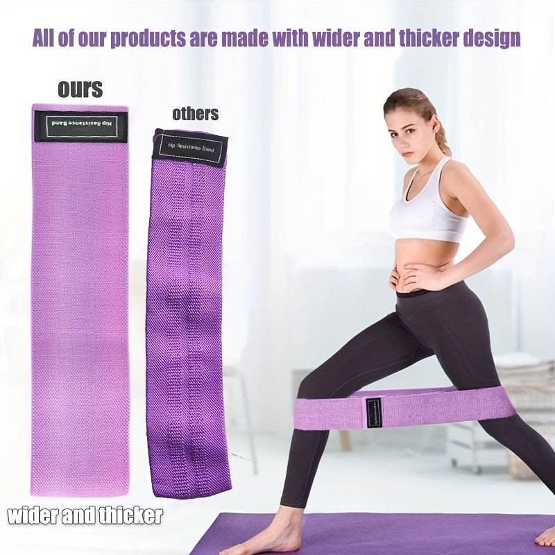 Butt Lifter Yoga Resistance Bands for Fitness Squats, Latex Non-Slip Elastic Band Suitable for Hip Training, Gym Workout Tension Straps