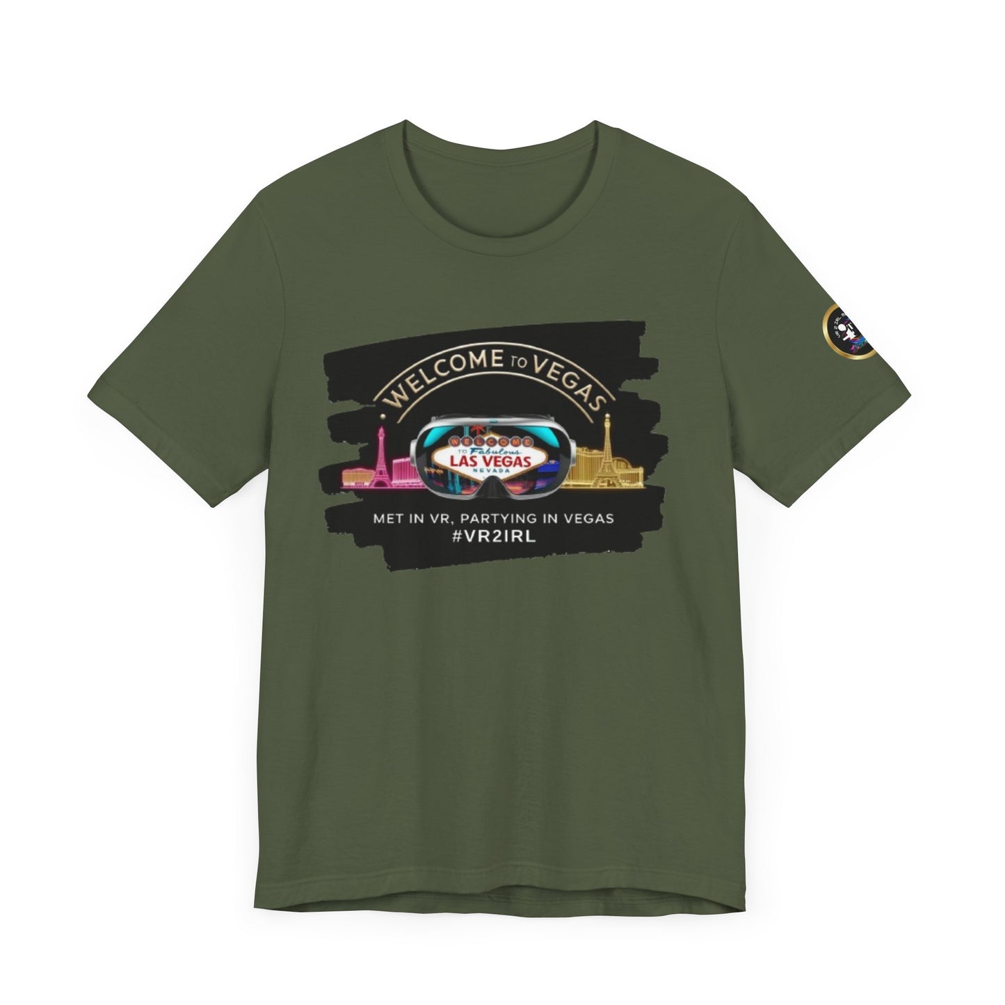 VEGAS Unisex Jersey Short Sleeve Tee