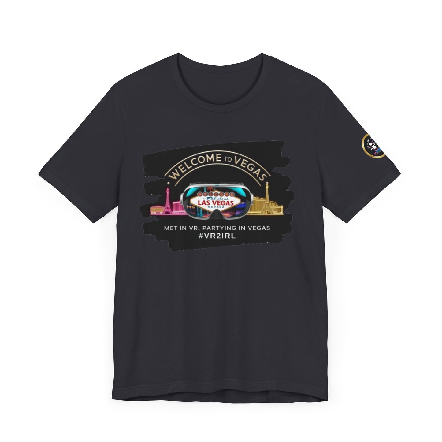 VEGAS Unisex Jersey Short Sleeve Tee
