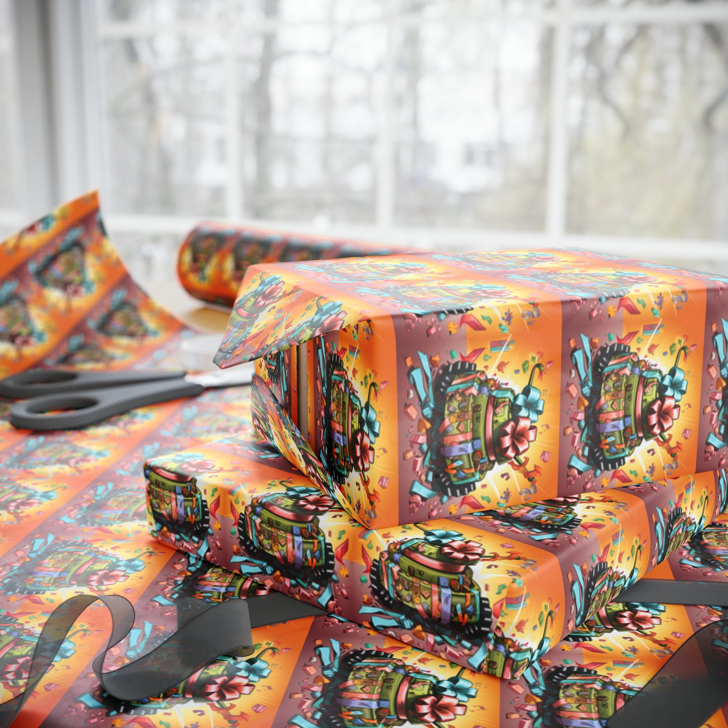 Wrap Battle Wrapping Papers