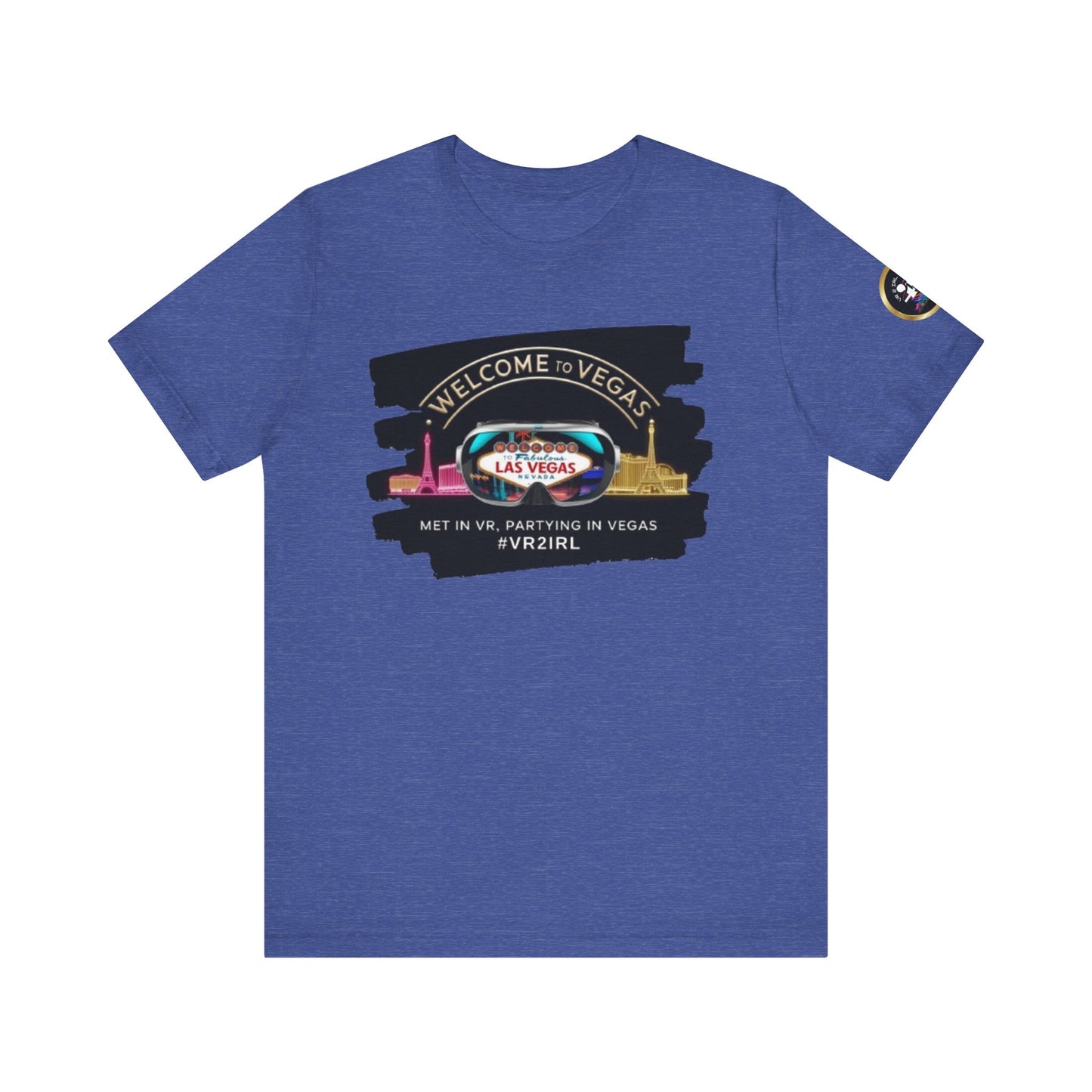 VEGAS Unisex Jersey Short Sleeve Tee