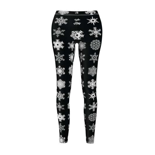Snowflakes Yoga Pants