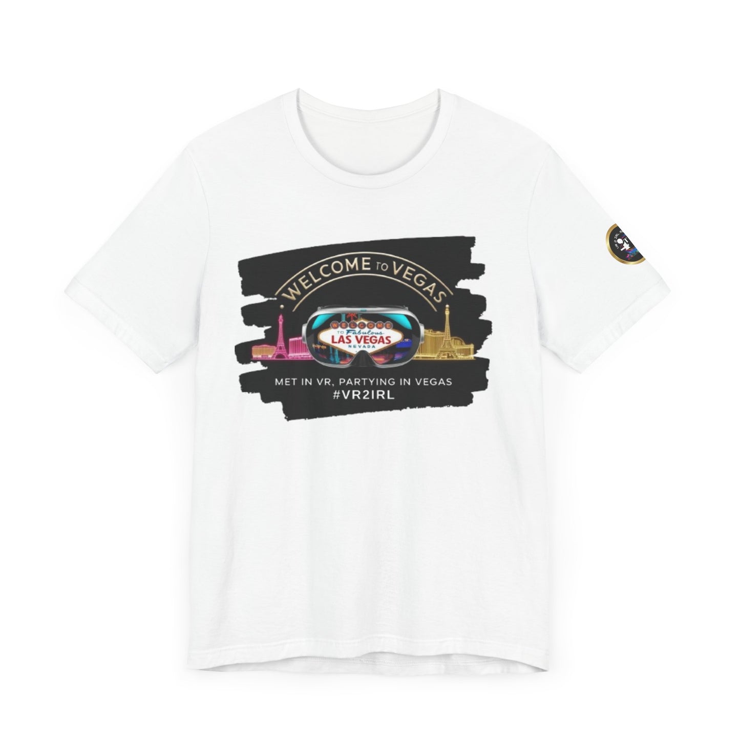 VEGAS Unisex Jersey Short Sleeve Tee