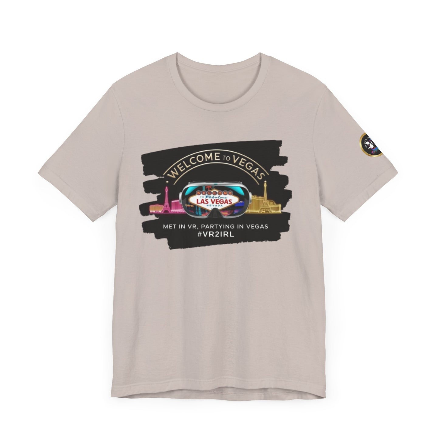 VEGAS Unisex Jersey Short Sleeve Tee