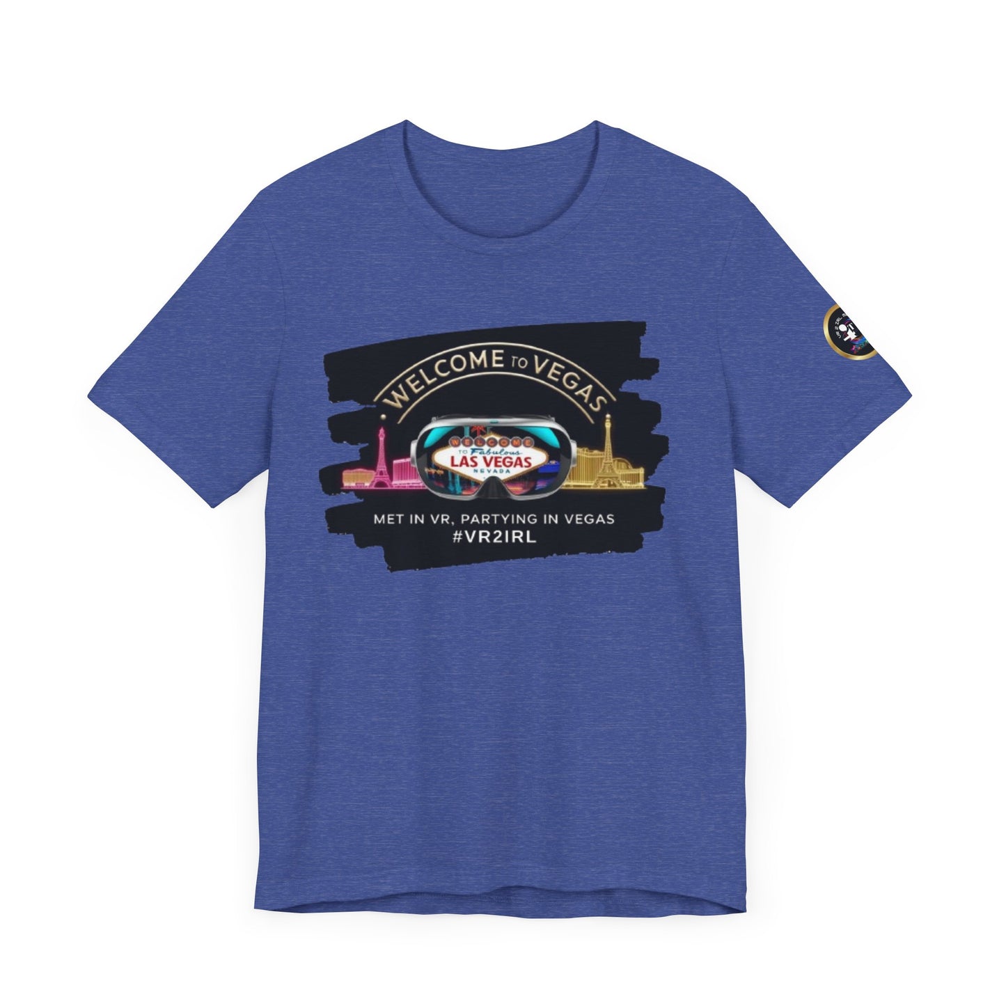 VEGAS Unisex Jersey Short Sleeve Tee