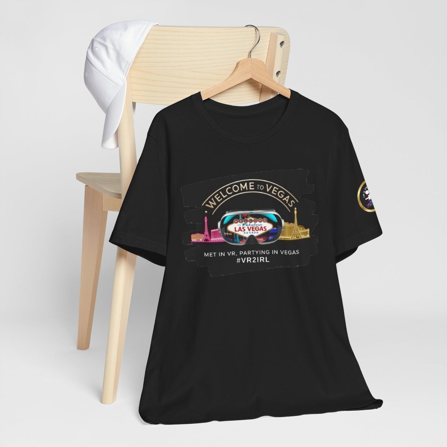 VEGAS Unisex Jersey Short Sleeve Tee