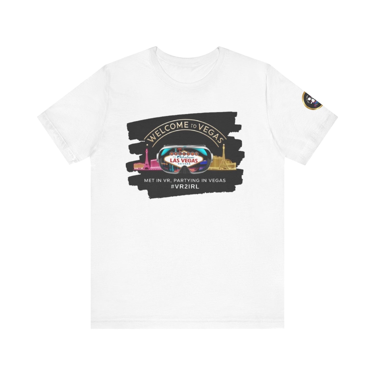 VEGAS Unisex Jersey Short Sleeve Tee