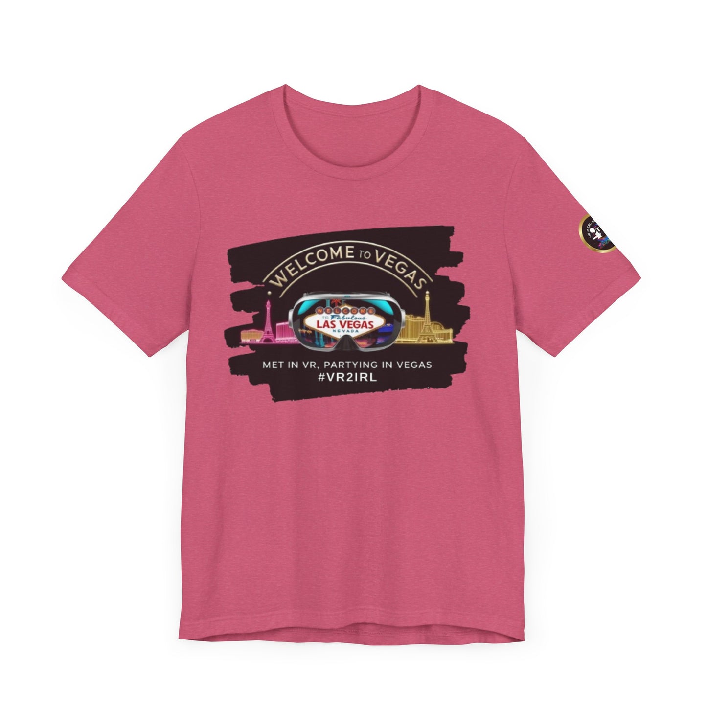 VEGAS Unisex Jersey Short Sleeve Tee