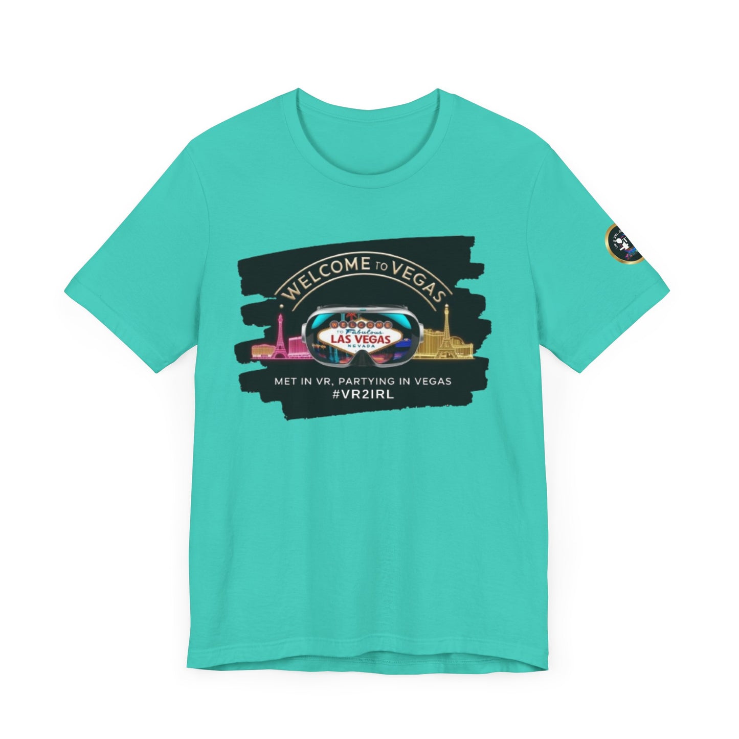VEGAS Unisex Jersey Short Sleeve Tee