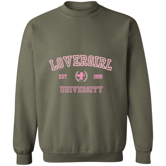 Lovergirl _University_Pullover Sweatshirt