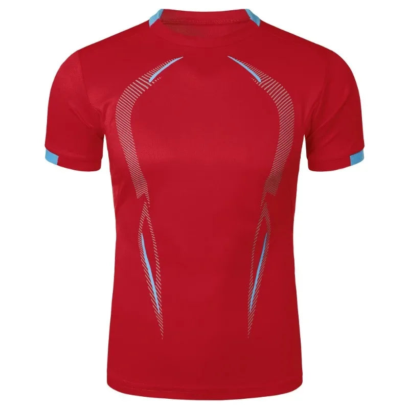 Mens Sport Gym Breathable T Shirt Men Quick Drying Jogging Tops Men Lightweight Training Tees Fitness Tops Running Sweatwear