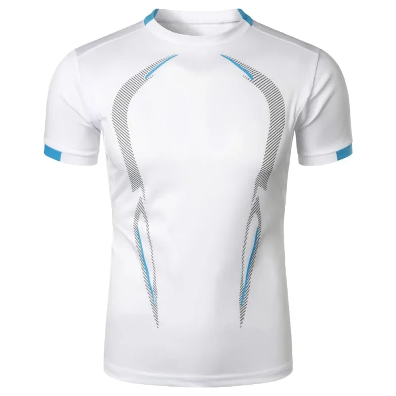 Mens Sport Gym Breathable T Shirt Men Quick Drying Jogging Tops Men Lightweight Training Tees Fitness Tops Running Sweatwear