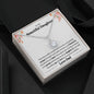 Proud Father Necklace|Daughter|Bride|Wedding|Daughter Birthday||Dad's Necklace to Daughter
