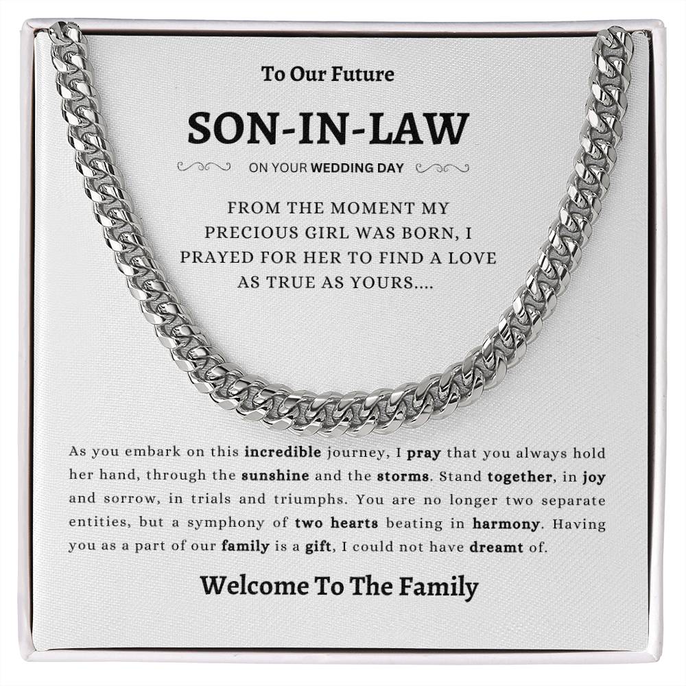 The Son I Found in You, Gift for Son-in-Law, Wedding Gift for New Son The Groom from Mother in Law, Picture Frame, 6397ch, Size: 8x8 with Picture