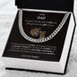 Cuban Link Chain| Father's Day| Father's Birthday| Dad Chain| Special Occasion| ChristmasGift