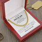 Son-In-Law Wedding Compass Necklace from Mom| Gifts to my Son-In-Law on his Wedding, Wedding Gift for Groom from Parents, Wedding Day Gift for Son-In-Law
