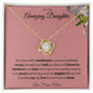 LOVE NOT NECKLACE|DAUGHTER|WEDDING|BIRTHDAY|DAUGHTER GIFT