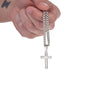 Artisan Cross Necklace on Cuban Chain|Husband|Father|