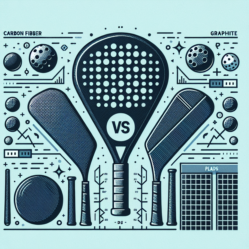 Carbon Fiber vs Graphite: Which Pickleball Paddle Is Better?