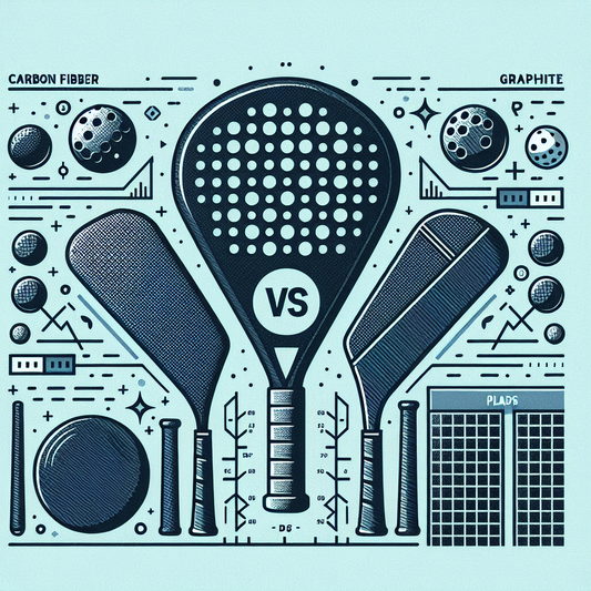 Carbon Fiber vs Graphite: Which Pickleball Paddle Is Better?
