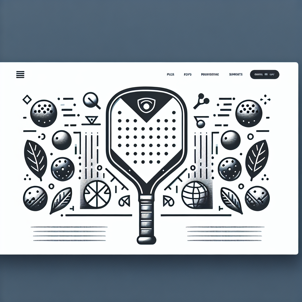 The Top Pickleball Paddle Features Every Player Should Know