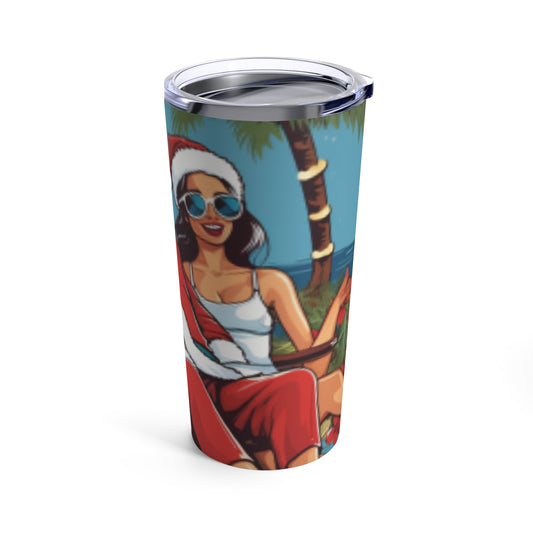 Christmas in the Tropics Tumbler 20oz