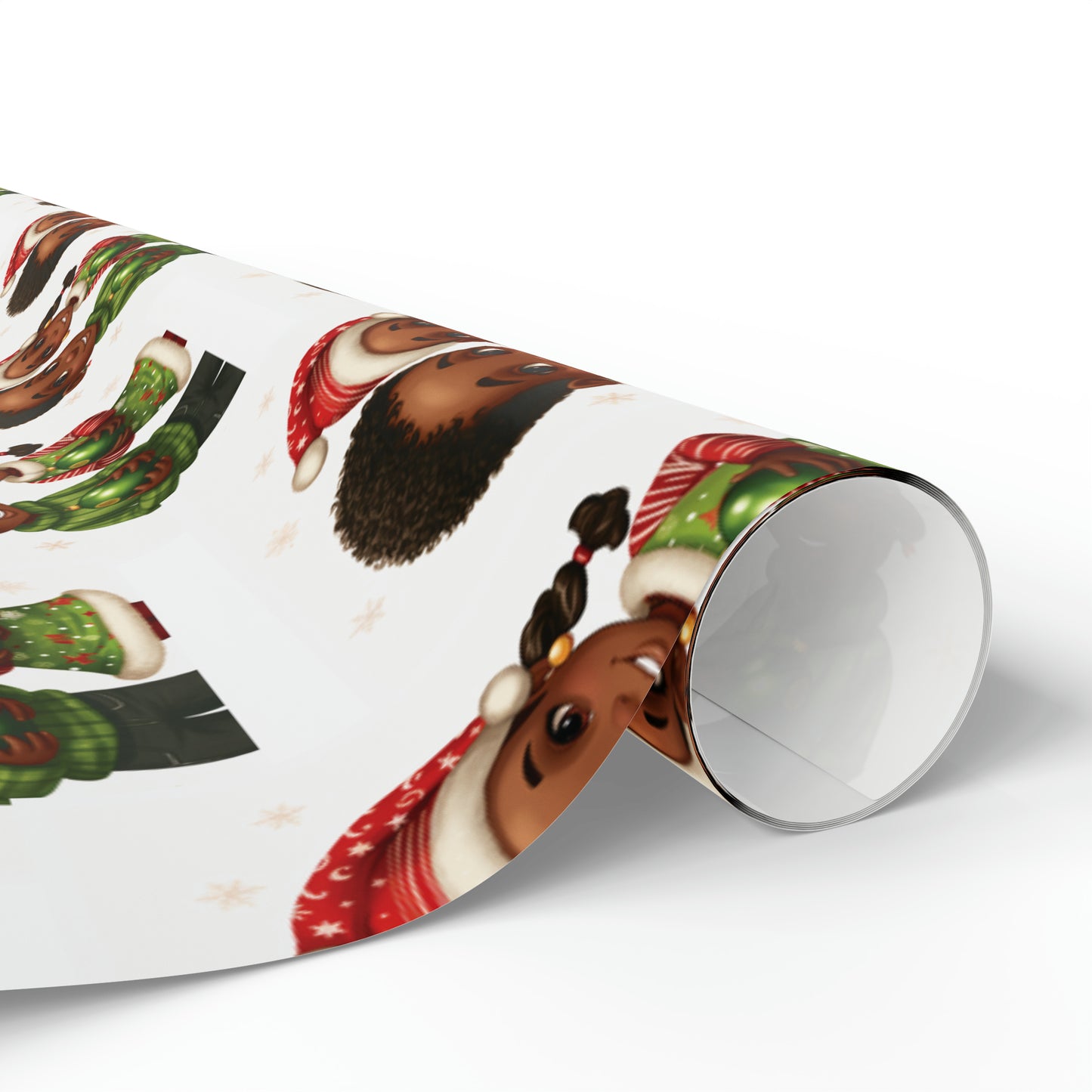 African American Kids Wrapping Paper