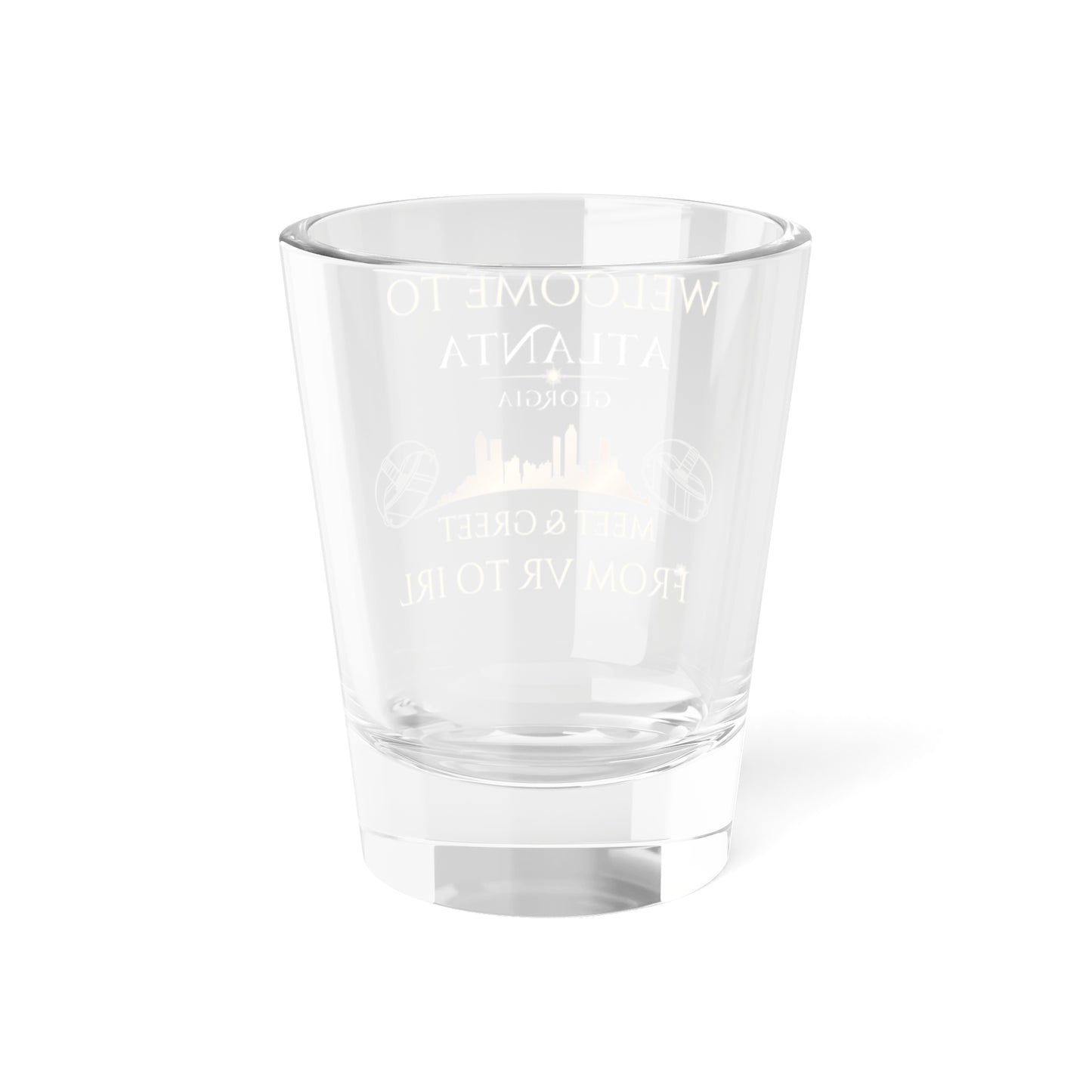 Welcome To Atlanta Shot Glass, 1.5oz