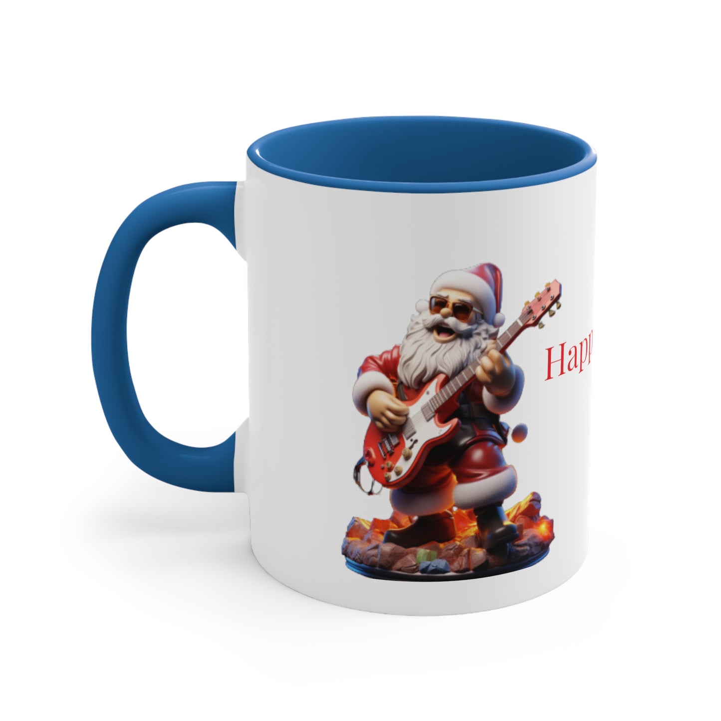 Santa Clause Accent Coffee Mug, 11oz