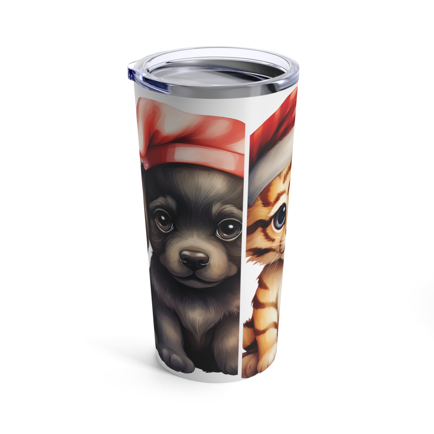 Puppy Christmas Tumbler 20oz