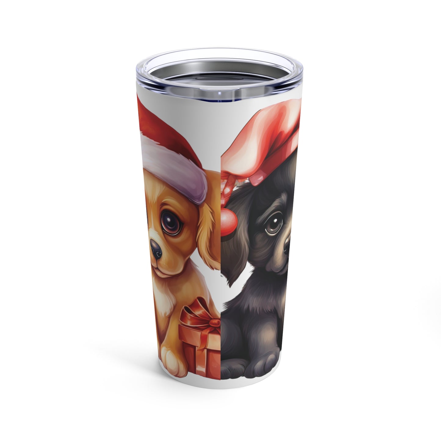 Puppy Christmas Tumbler 20oz