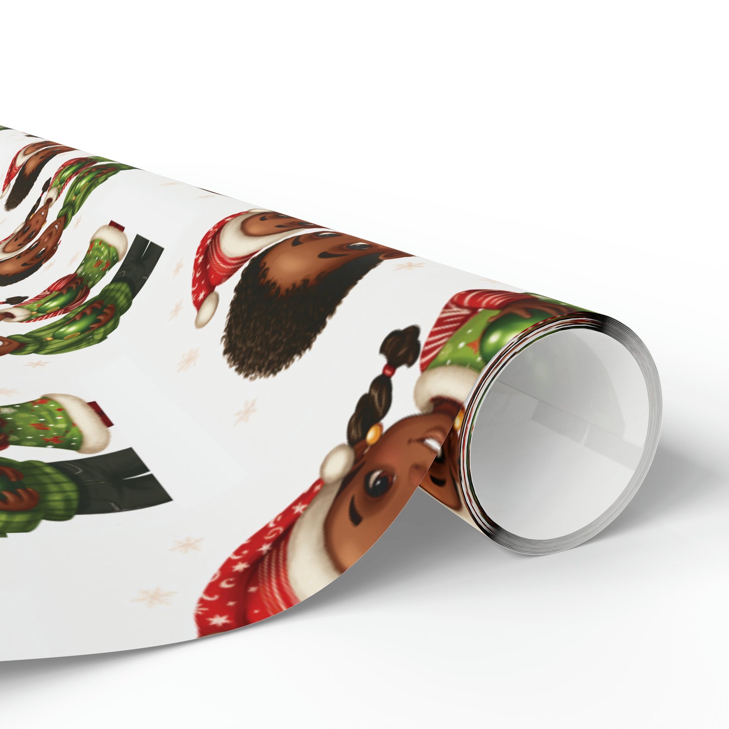 African American Kids Wrapping Paper