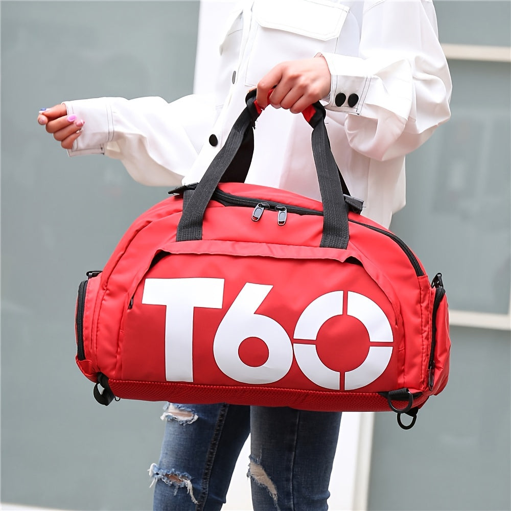 Ultralight Gym Bag for Men and Women - Portable Sports Backpack for Yoga, Fitness & Outdoor Activities, Nylon, Available in Red, Blue, Black, Gym Bags, Sport