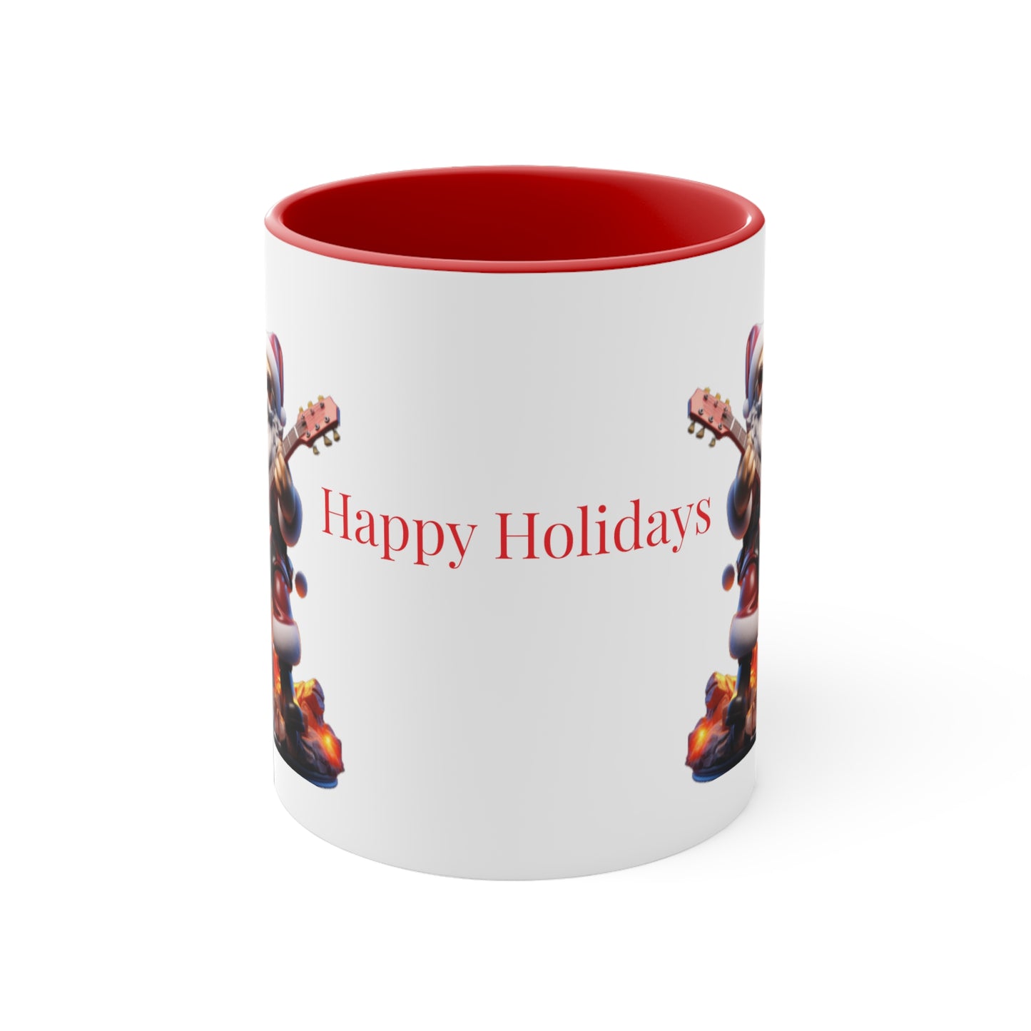 Santa Clause Accent Coffee Mug, 11oz