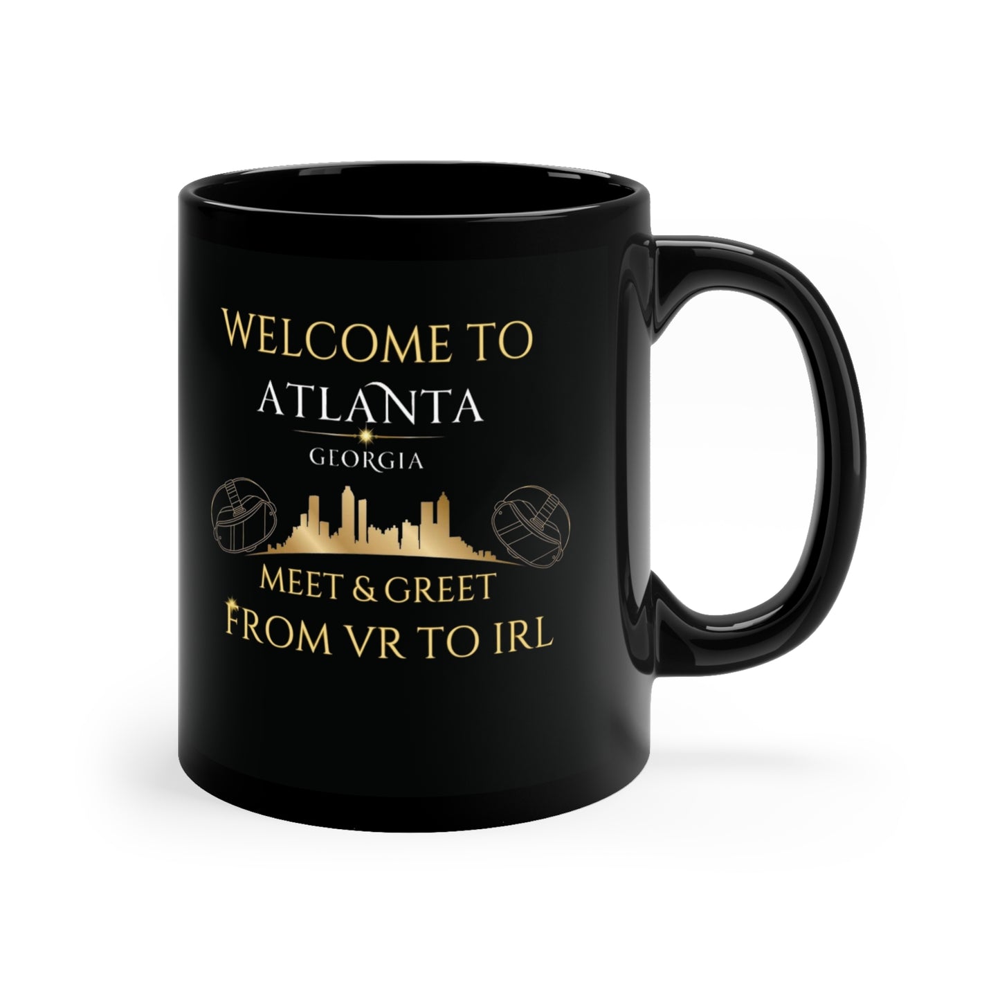 WELCOME TO ATLANTA 11oz Black Mug