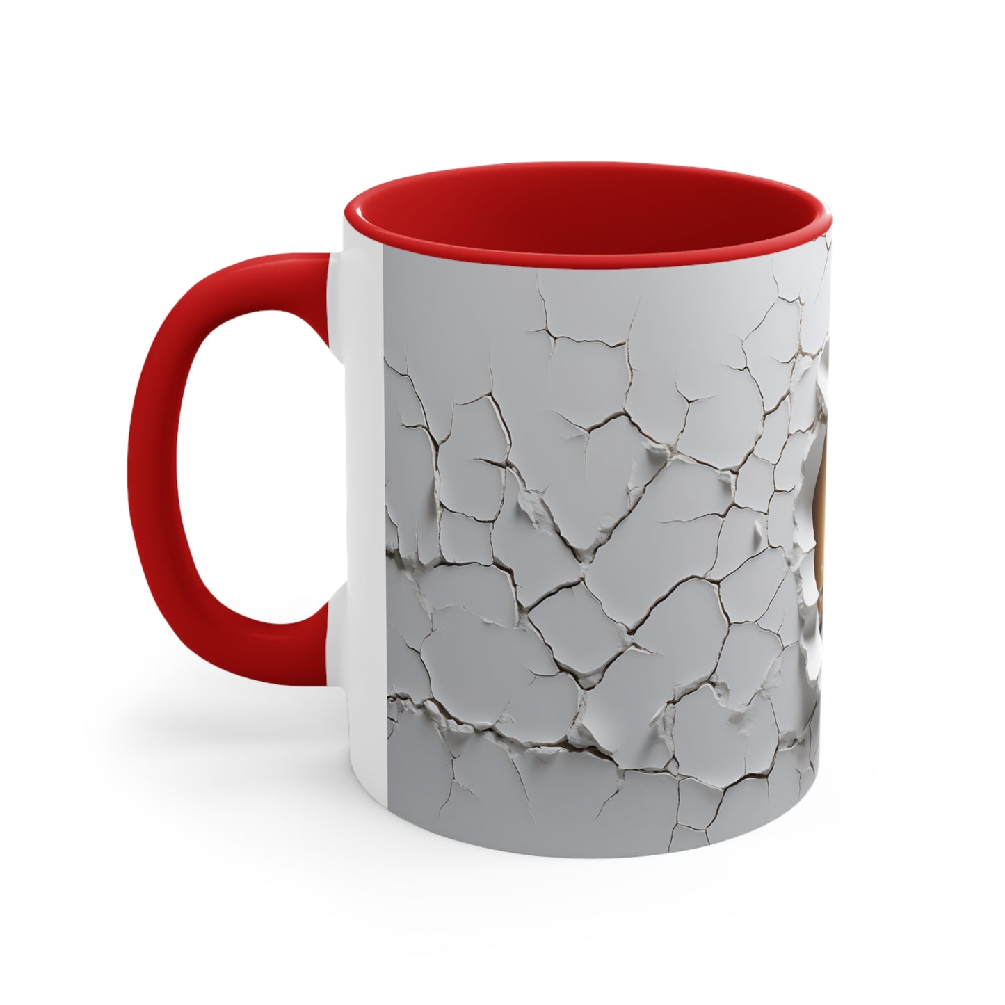 3d Christmas Tree Accent Coffee Mug, 11oz