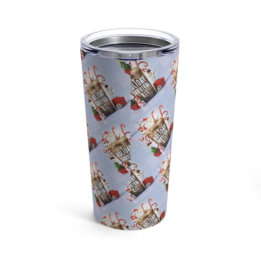 Holiday Survival kit Tumbler 20oz