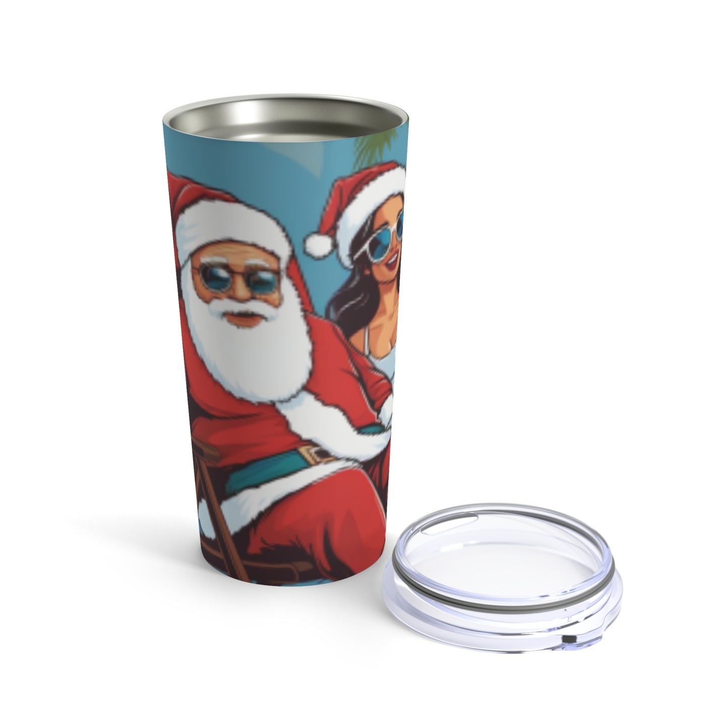 Christmas in the Tropics Tumbler 20oz