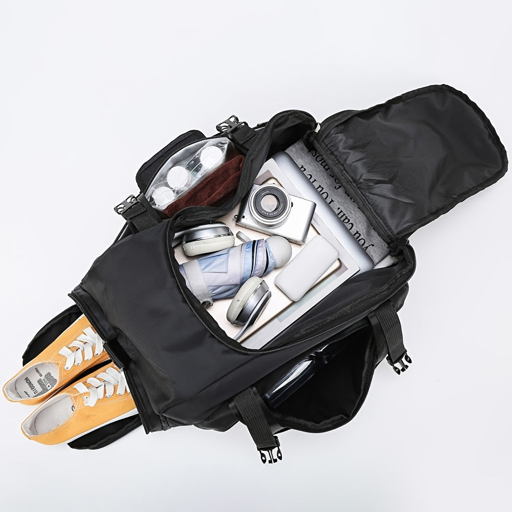 Ultralight Gym Bag for Men and Women - Portable Sports Backpack for Yoga, Fitness & Outdoor Activities, Nylon, Available in Red, Blue, Black, Gym Bags, Sport