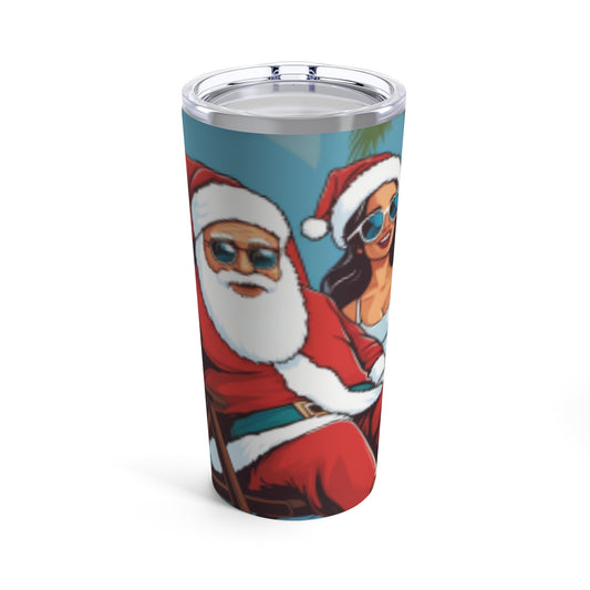 Christmas in the Tropics Tumbler 20oz