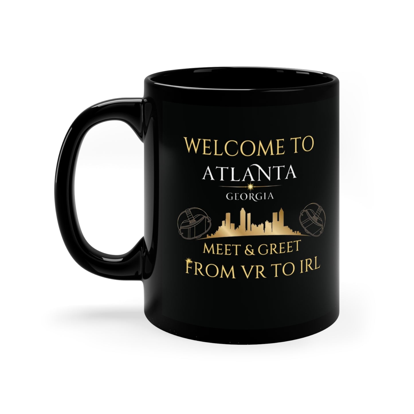 WELCOME TO ATLANTA 11oz Black Mug