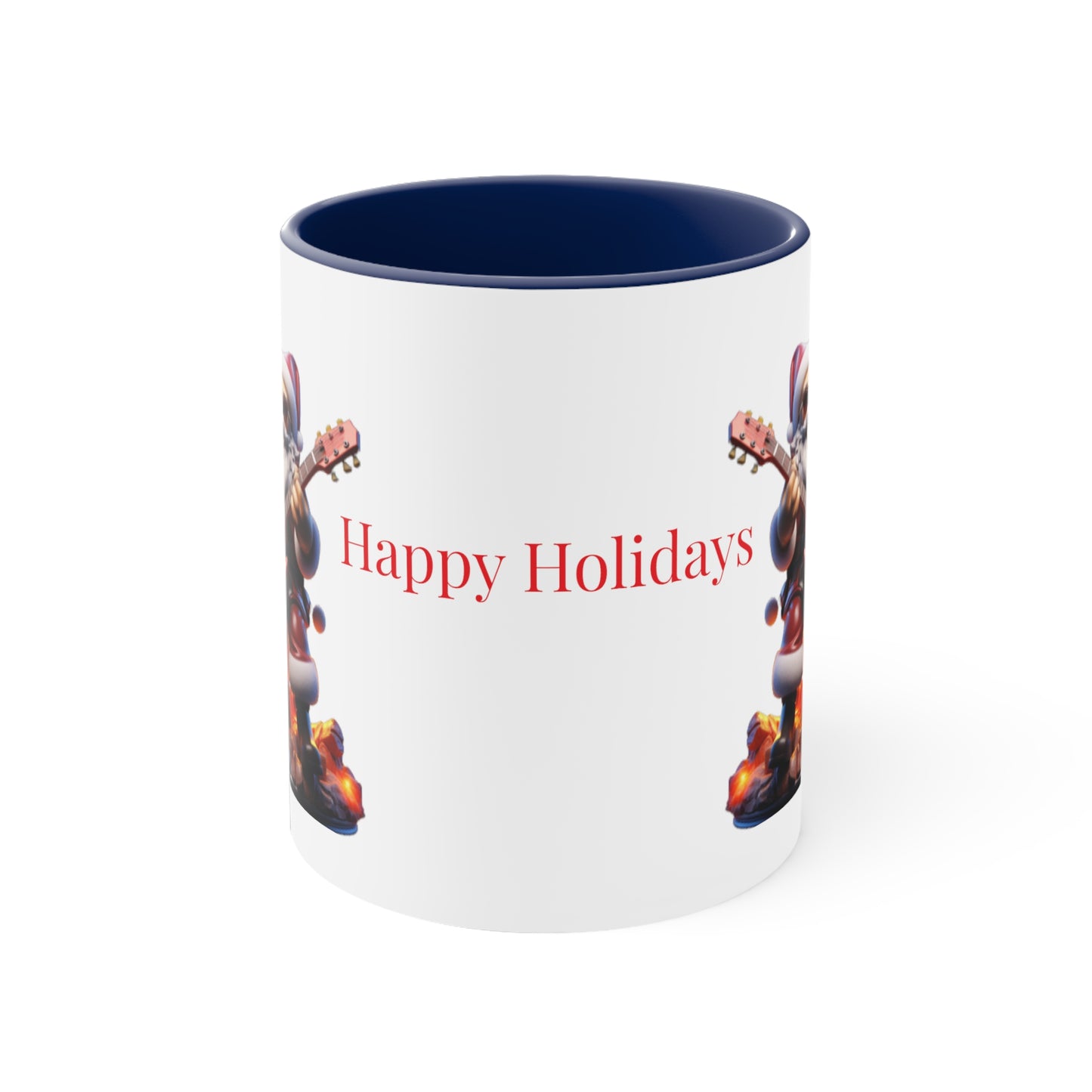 Santa Clause Accent Coffee Mug, 11oz