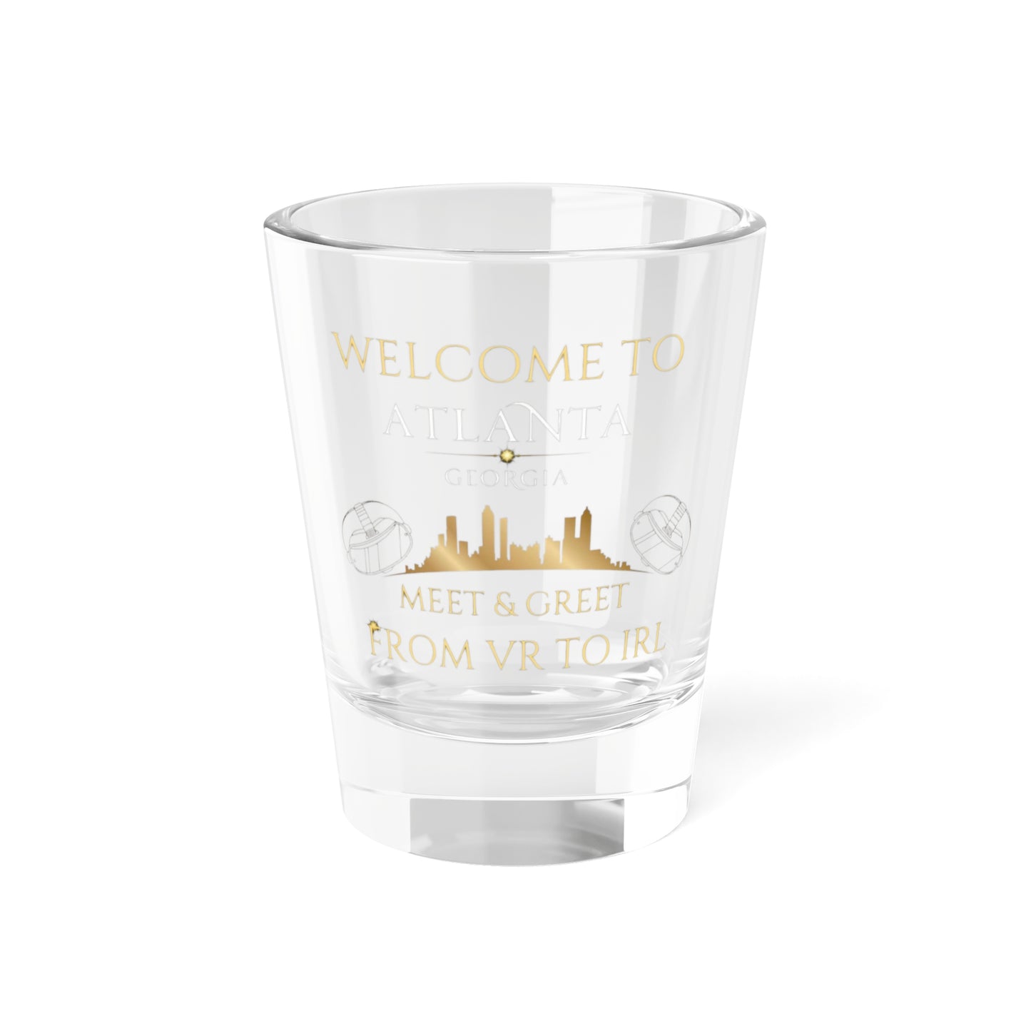 Welcome To Atlanta Shot Glass, 1.5oz