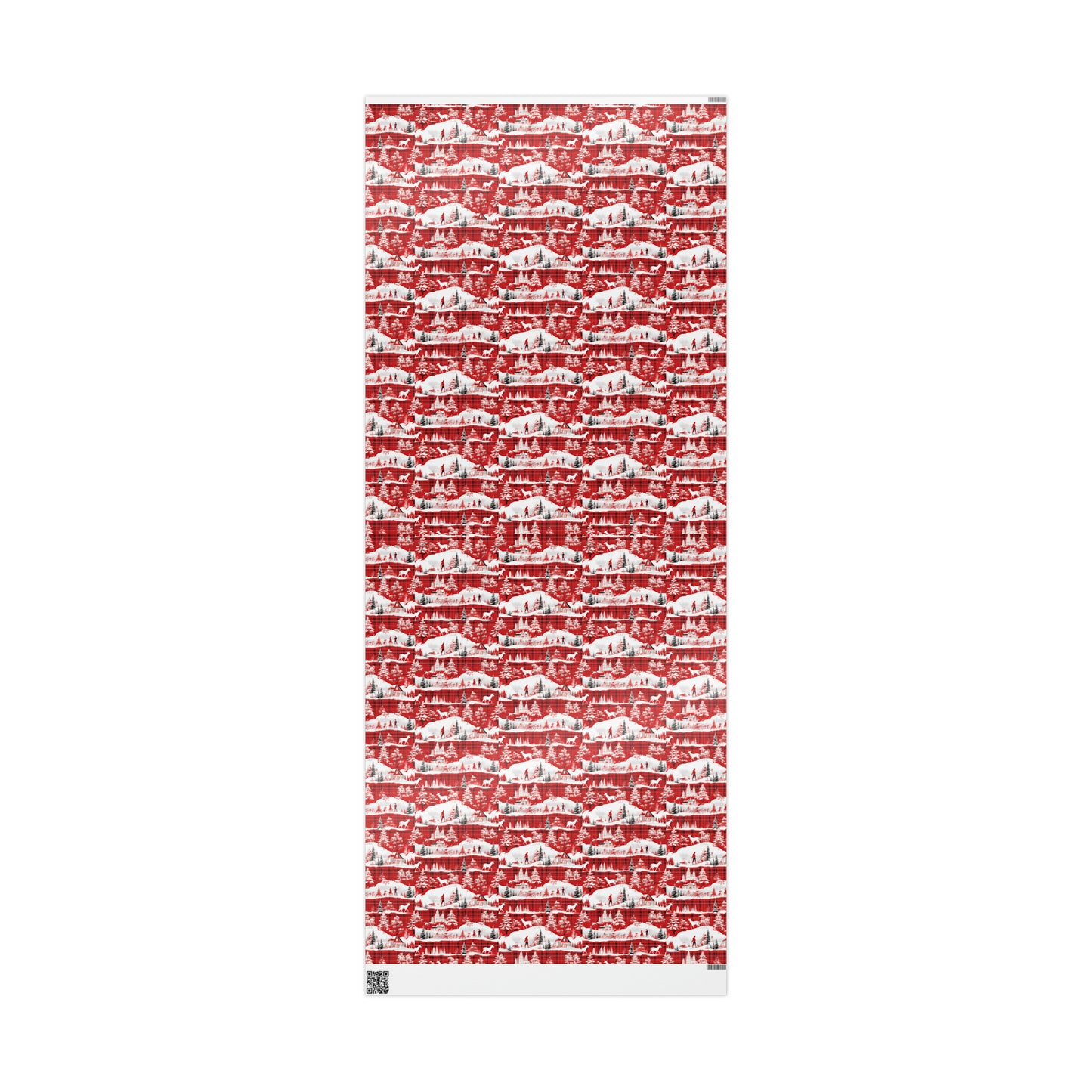 Santa Clause Plaid Wrapping Papers