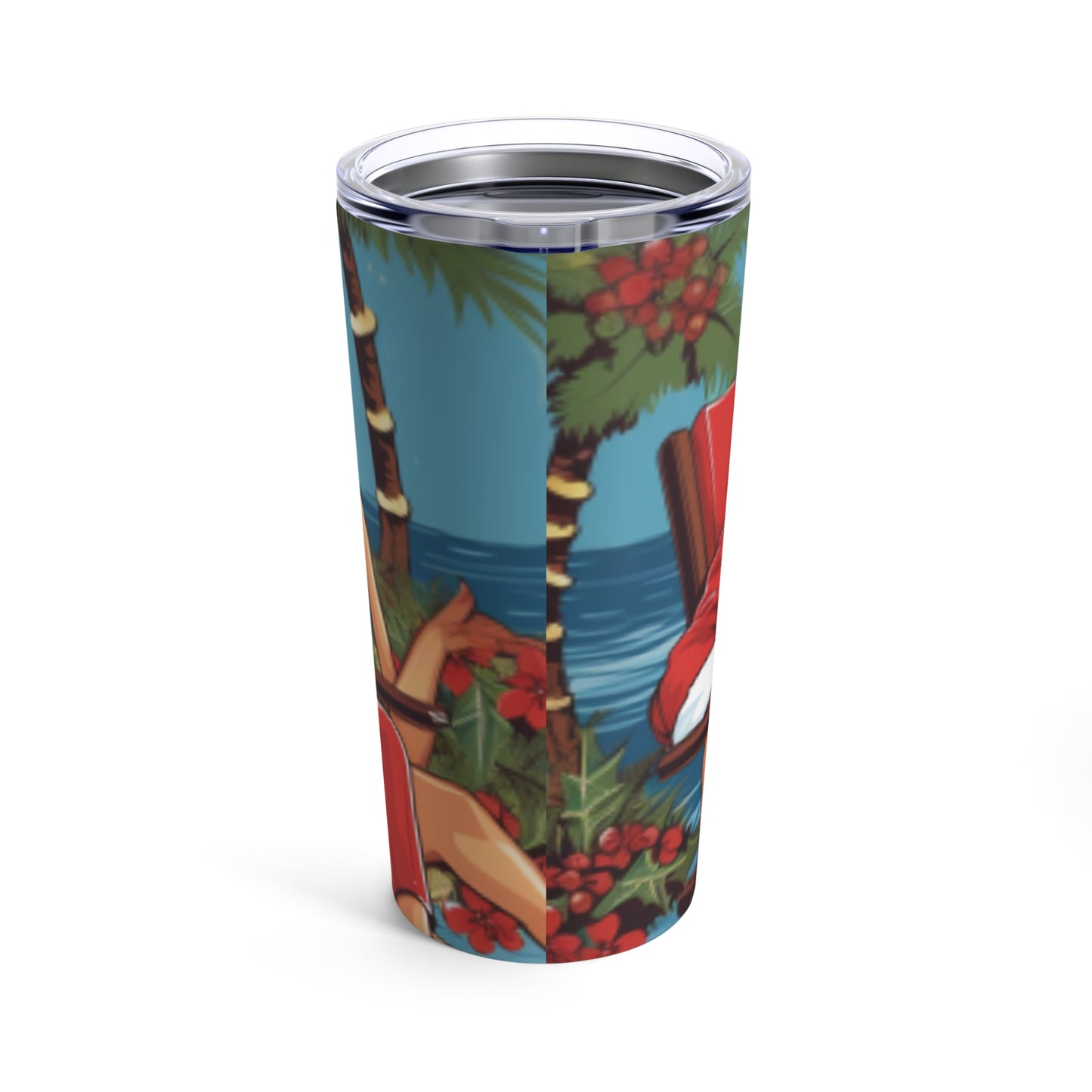 Christmas in the Tropics Tumbler 20oz