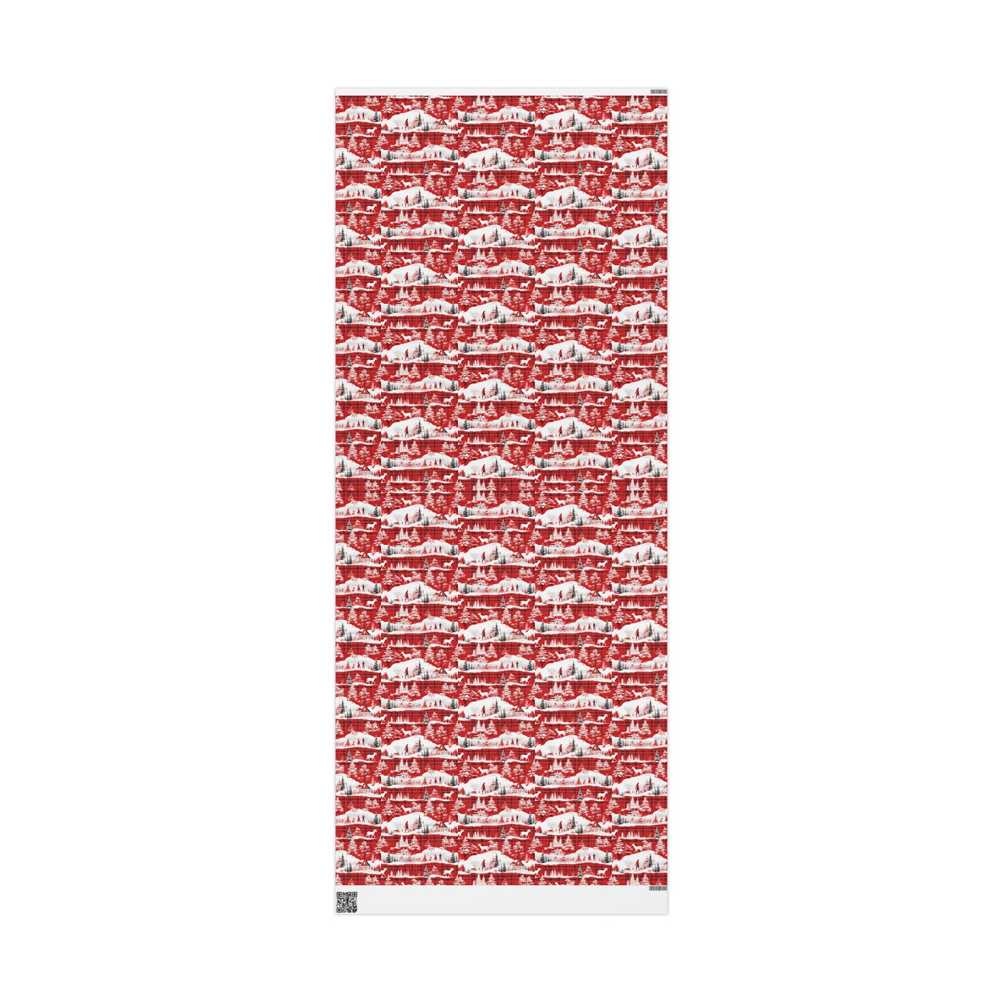 Santa Clause Plaid Wrapping Papers