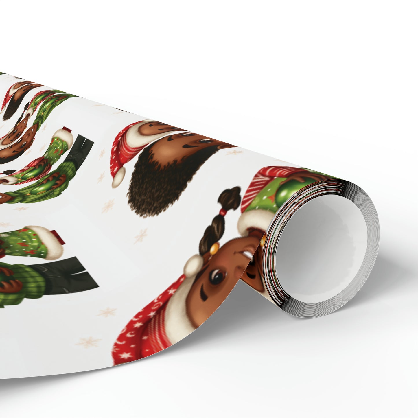 African American Kids Wrapping Paper