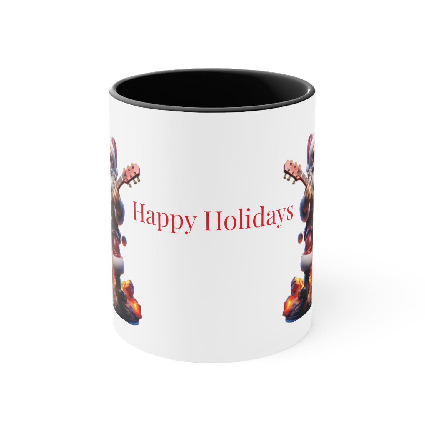 Santa Clause Accent Coffee Mug, 11oz