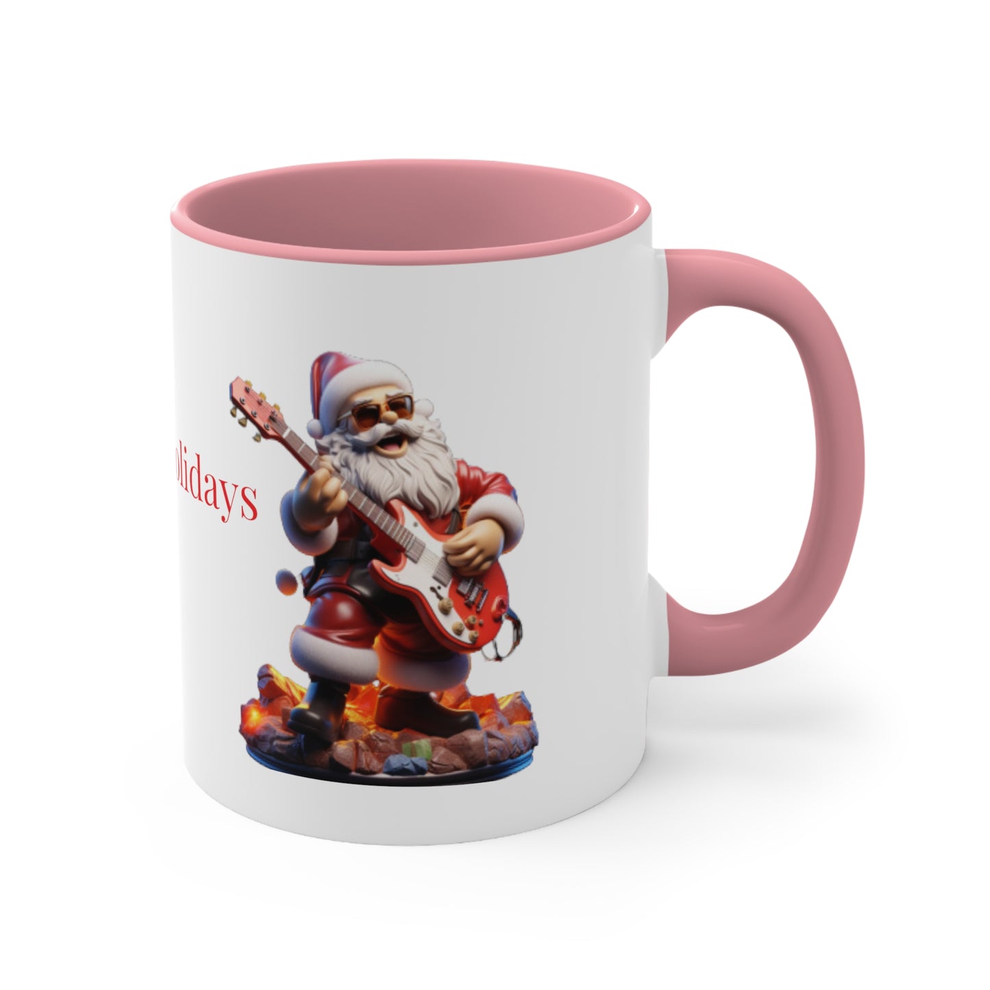 Santa Clause Accent Coffee Mug, 11oz