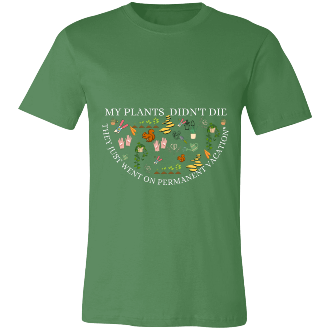 Plant T-shirt|Garden|Farmers|Botanical shirt|Flowers|3001C Unisex Jersey Short-Sleeve T-Shirt